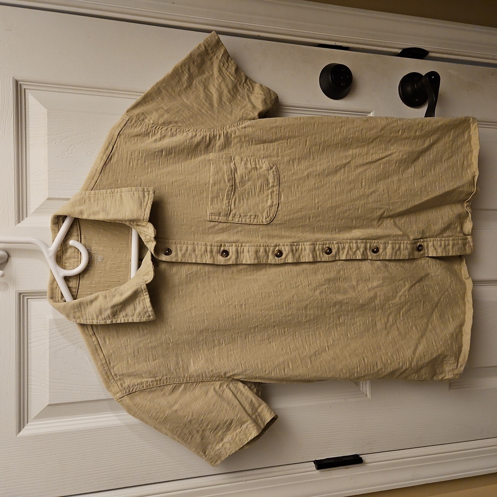 J Crew Short Sleeve Knit Button Down | Slim Fit